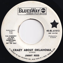 Load image into Gallery viewer, Jimmy Reed - Buy Me A Hound Dog / Crazy About Oklahoma (7 inch Record / Used)
