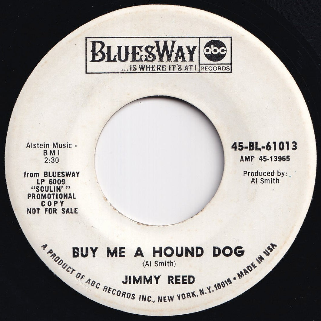 Jimmy Reed - Buy Me A Hound Dog / Crazy About Oklahoma (7 inch Record / Used)