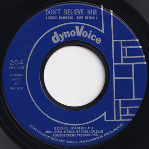 Eddie Rambeau - Concrete And Clay / Don't Believe Him (7 inch Record / Used)