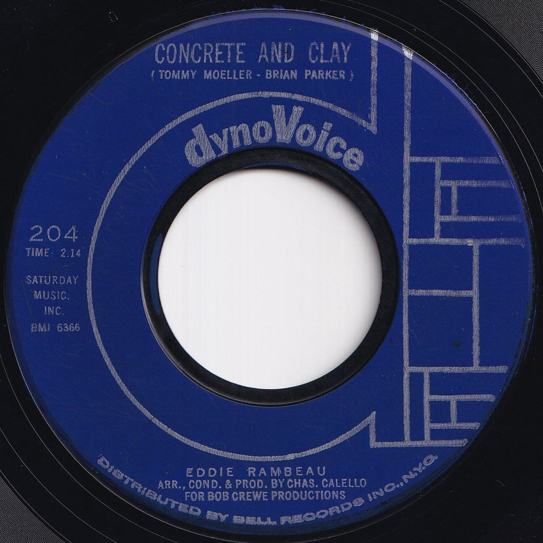 Eddie Rambeau - Concrete And Clay / Don't Believe Him (7 inch Record / Used)