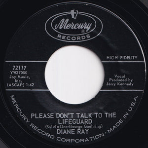 Diane Ray - Please Don't Talk To The Lifeguard / That's All I Want From You (7 inch Record / Used)