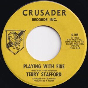 Terry Stafford - I'll Touch A Star / Playing With Fire (7 inch Record / Used)