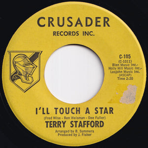 Terry Stafford - I'll Touch A Star / Playing With Fire (7 inch Record / Used)
