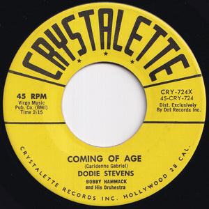 Dodie Stevens - Pink Shoe Laces / Coming Of Age (7 inch Record / Used)