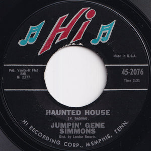 Jumpin' Gene Simmons - Haunted House / Hey, Hey Little Girl (7 inch Record / Used)