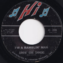 画像をギャラリービューアに読み込む, Jumpin' Gene Simmons - Skinny Minnie / I'm A Ramblin' Man (7 inch Record / Used)
