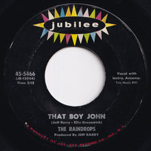 Load image into Gallery viewer, Raindrops - That Boy John / Hanky Panky (7 inch Record / Used)
