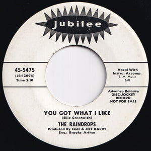 Raindrops - Let's Go Together / You Got What I Like (7 inch Record / Used)