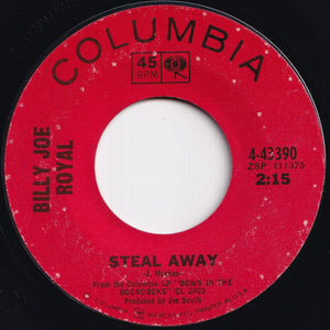 Billy Joe Royal - I Knew You When / Steal Away (7 inch Record / Used)