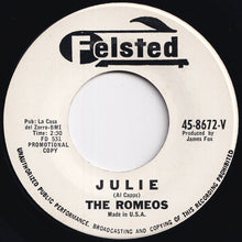 画像をギャラリービューアに読み込む, Romeos - Julie / I&#39;m Gonna Rebuild This World (7 inch Record / Used)
