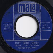 画像をギャラリービューアに読み込む, Ronny &amp; The Daytonas - G.T.O. / Hot Rod Baby (7 inch Record / Used)
