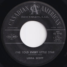 Load image into Gallery viewer, Linda Scott - I&#39;ve Told Every Little Star / Three Guesses (7 inch Record / Used)
