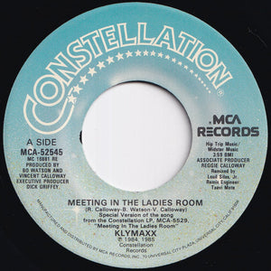 Klymaxx - Meeting In The Ladies Room / Ask Me No Questions (7 inch Record / Used)