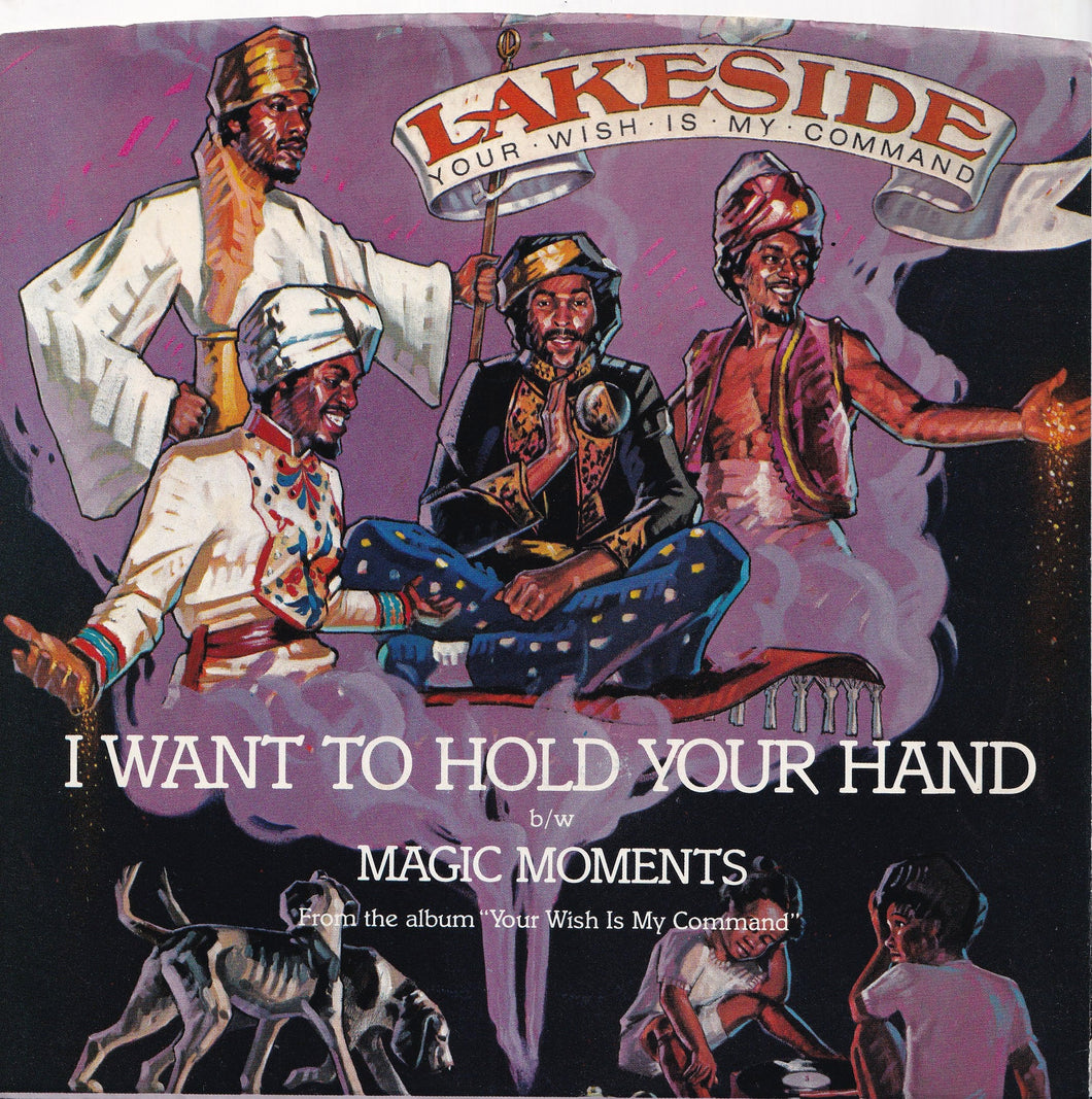 Lakeside - I Want To Hold Your Hand / Magic Moments (7 inch Record / Used)