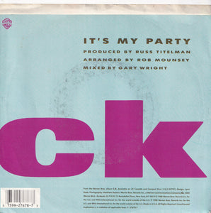 Chaka Khan - It's My Party (LP Version) / Where Are You Tonite (7 inch Record / Used)