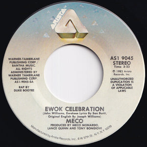 Meco - Ewok Celebration / Lapti Nek (7 inch Record / Used)