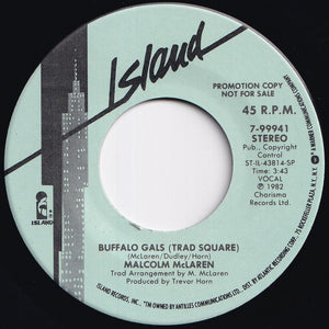 Malcolm McLaren - Buffalo Gals / (Trad Square) (7 inch Record / Used)