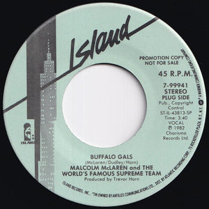 Malcolm McLaren - Buffalo Gals / (Trad Square) (7 inch Record / Used)