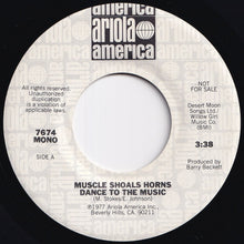 画像をギャラリービューアに読み込む, Muscle Shoals Horns - Dance To The Music / Dance To The Music (7 inch Record / Used)
