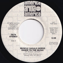 画像をギャラリービューアに読み込む, Muscle Shoals Horns - Dance To The Music / Dance To The Music (7 inch Record / Used)
