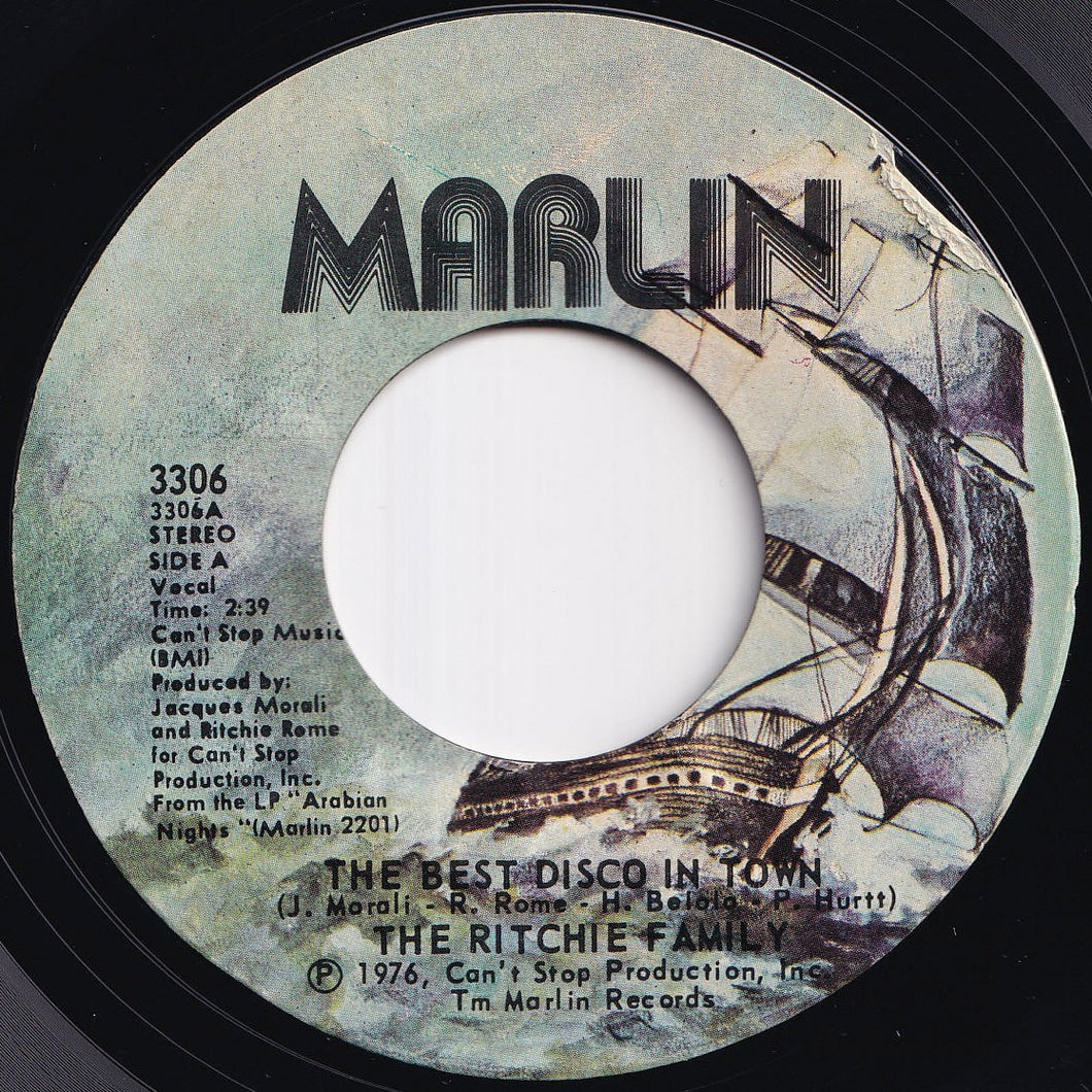 Ritchie Family - The Best Disco In Town (Part 1) / (Part 2) (7 inch Record / Used)