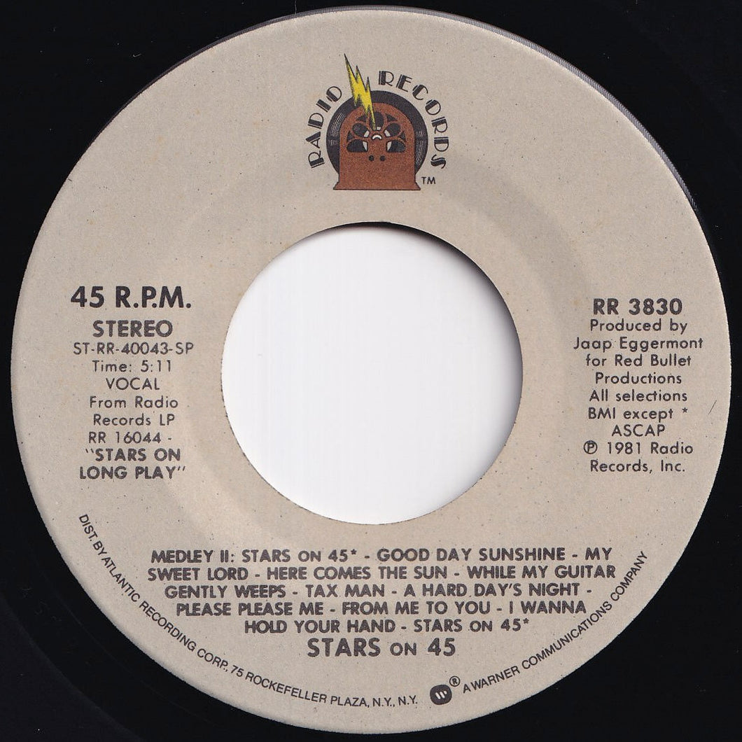 Stars On 45 - Medley II / Stars On 45 II (7 inch Record / Used)
