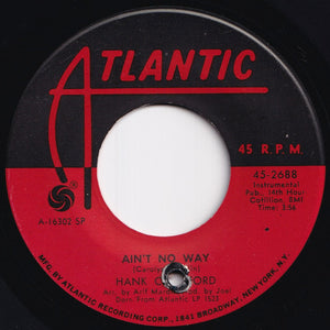 Hank Crawford - Groovin' / Ain't No Way (7 inch Record / Used)
