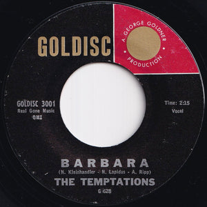 Temptations - Barbara / Someday (7 inch Record / Used)
