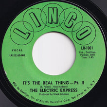 Load image into Gallery viewer, Electric Express - It&#39;s The Real Thing Pt. I (Instrumental) / Pt. II (Vocal) (7 inch Record / Used)

