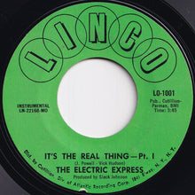Load image into Gallery viewer, Electric Express - It&#39;s The Real Thing Pt. I (Instrumental) / Pt. II (Vocal) (7 inch Record / Used)
