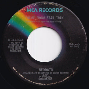 Deodato - Theme From Star Trek / I Shot The Sheriff (7 inch Record / Used)