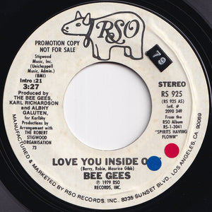 Bee Gees - Love You Inside Out (Stereo) / (Mono) (7 inch Record / Used)