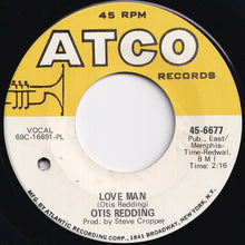 Load image into Gallery viewer, Otis Redding - Love Man / Can&#39;t Turn You Loose (7 inch Record / Used)
