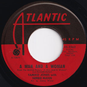 Tamiko Jones, Herbie Mann - A Man And A Woman / Sidewinder (7 inch Record / Used)