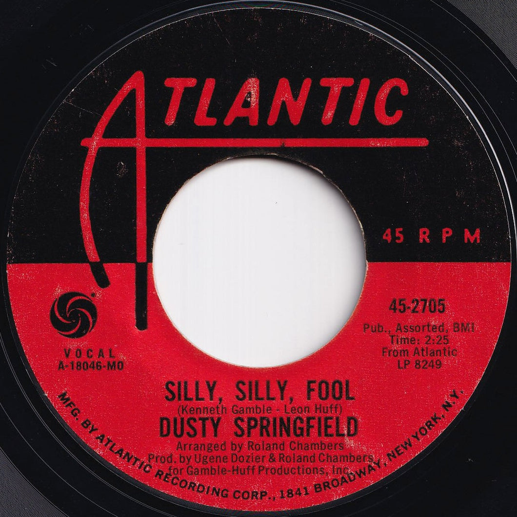 Dusty Springfield - Silly, Silly, Fool / Joe (7 inch Record / Used)