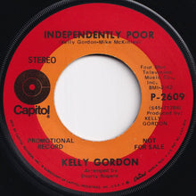 画像をギャラリービューアに読み込む, Kelly Gordon - Some Old Funky Blues Thang / Independently Poor (7 inch Record / Used)

