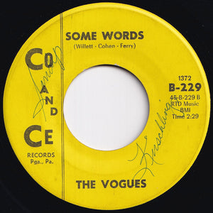 Vogues - You're The One / Some Words (7 inch Record / Used)