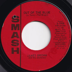 James Brown And His Orchestra - Out Of The Blue / The Things That I Used To Do (7 inch Record / Used)