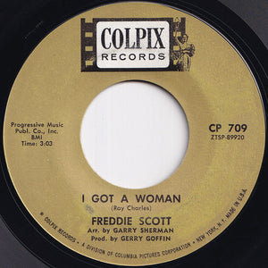 Freddie Scott - I Got A Woman / Brand New World (7 inch Record / Used)
