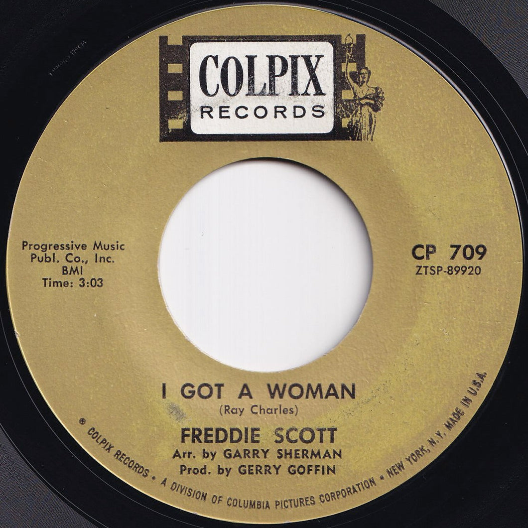 Freddie Scott - I Got A Woman / Brand New World (7 inch Record / Used)