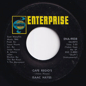 Isaac Hayes - Theme From Shaft / Cafe Regio's (7 inch Record / Used)