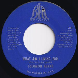 Solomon Burke - Proud Mary / What Am I Living For (7 inch Record / Used)