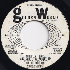Reflections - Shabby Little Hut / You're My Baby (And Don't You Forget It) (7 inch Record / Used)