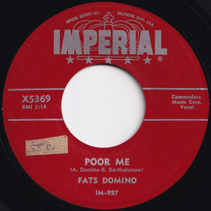 Fats Domino - Poor Me / I Can't Go On (7 inch Record / Used)