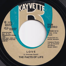 Load image into Gallery viewer, Facts Of Life - Caught In The Act (Of Gettin&#39; It On) / L-O-V-E (7 inch Record / Used)
