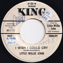 画像をギャラリービューアに読み込む, Little Willie John - Every Beat Of My Heart / I Wish I Could Cry (7 inch Record / Used)
