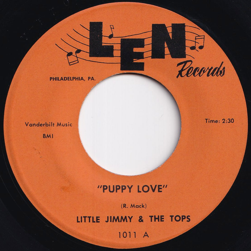 Little Jimmy And The Tops - Puppy Love / Say You Love Me (7 inch Record / Used)