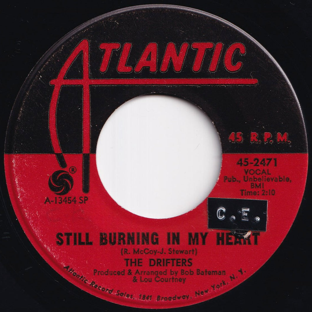 Drifters - Still Burning In My Heart / I Need You Now (7 inch Record / Used)