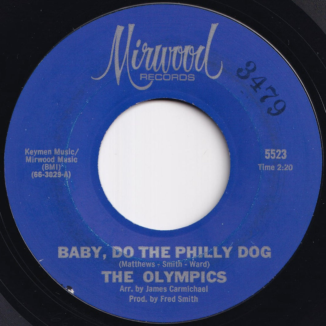 Olympics - Baby, Do The Philly Dog / Western Movies (7 inch Record / Used)