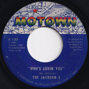Jackson 5 - I Want You Back / Who's Lovin You (7 inch Record / Used)